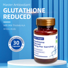 Reduced Glutathione Supplement with Glutamic Acid - L Glutathione 500mg Per Serving with Silymarin Milk Thistle Extract ALA Alpha Lipoic Acid Complex for Liver Support Skin Complexion Immunity 